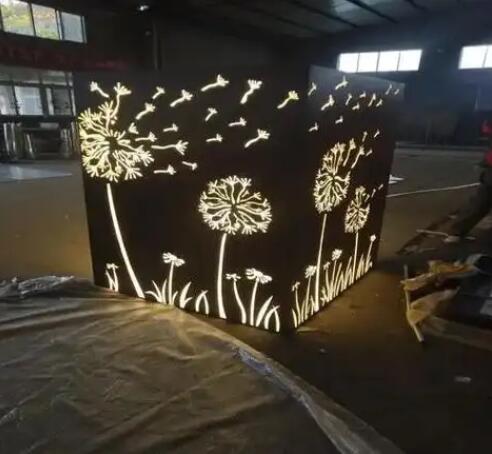 磁县耐候钢灯箱