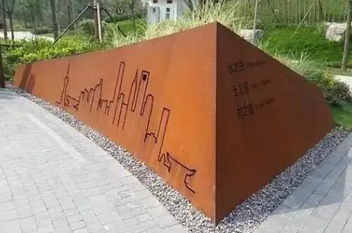 磁县耐候钢挡土墙